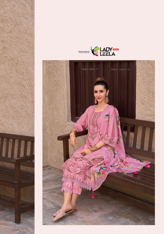 Riwayat By Lady Leela Viscose Silk Readymade Suits Wholesale Price In Surat